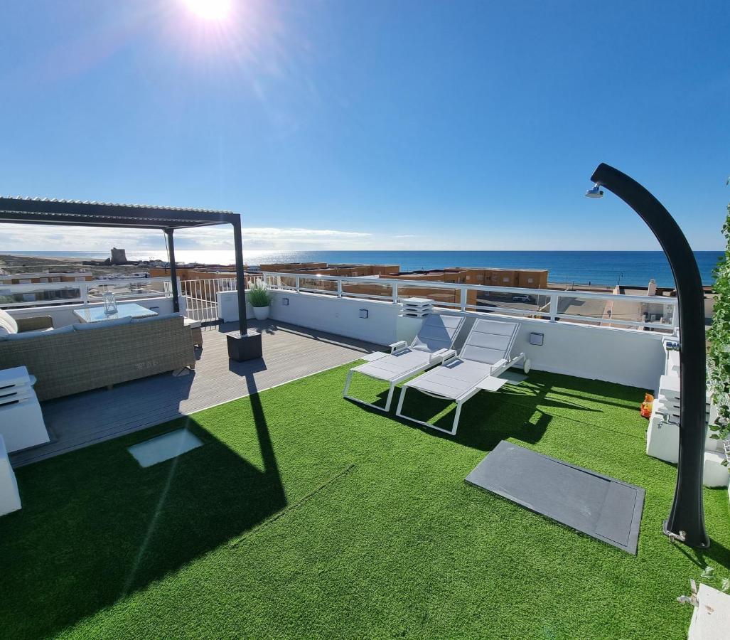 Ático Los Flamingos. Exclusive terrace with views Cabo De Gata Exterior foto